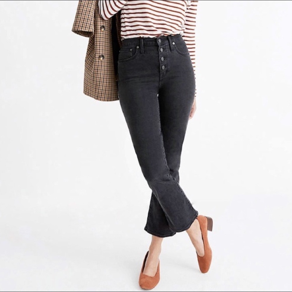 MADEWELL Cali Demi-Boot Jeans in Bellspring Wash
